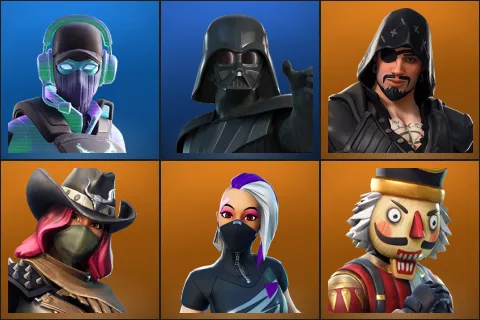 Breakpoint, Darth Vader, Blackheart, Calamity, Catalyst, Crackshot