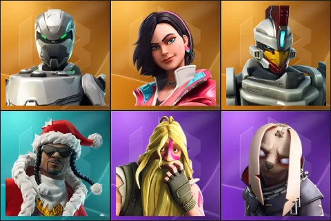 Eon, Rox, Sentinel, Santa Dogg, Bunker Jonesy, Nitehare
