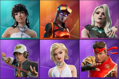Rockstar LISA, Blaze, Carletta, Carter Wu, Cat Holloway, FIRE Master Kai