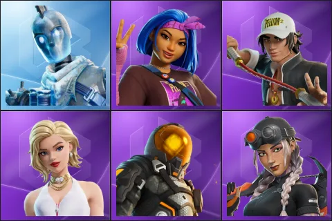 Glacial Dummy, Carina, Carter Wu, Cat Holloway, Dark Voyager (Reality Redacted), Elite Jules