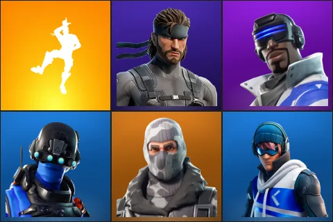 Take The L, Solid Snake, Blue Striker, Carbon Commando, Havoc, Point Patroller