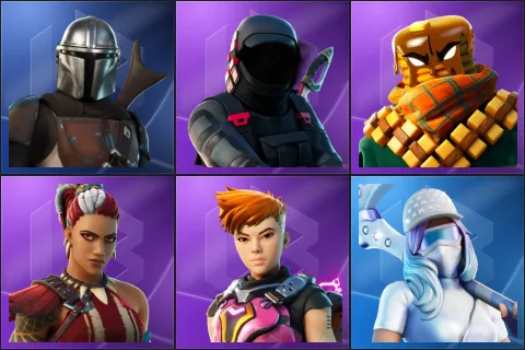 Mandalorian, Kondor, Mancake, Mave, Reese, Diamond Diva