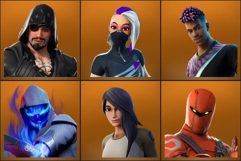 Blackheart, Catalyst, Fade, Fusion, Gear Specialist Maya, Hybrid