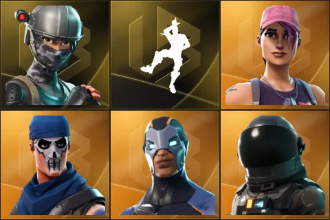 Elite Agent, Take The L, Rose Team Leader, Warpaint, Carbide, Dark Voyager