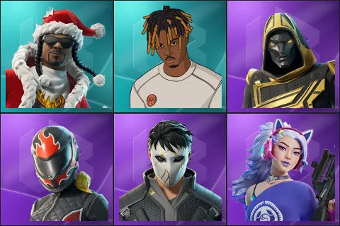 Santa Dogg, Slayer Juice WRLD, Blitz Knight, Burnoff, Daigo, Dasha