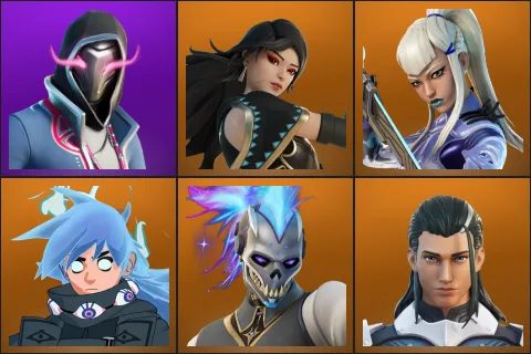 Xander, Era, Mizuki, Nezumi, Renzo the Destroyer, The Ageless
