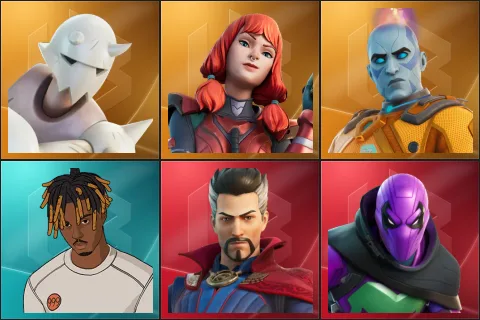 Snap, The Imagined, The Origin, Slayer Juice WRLD, Doctor Strange, Prowler