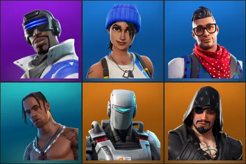 Blue Striker, Blue Team Leader, Prodigy, Travis Scott, A.I.M., Blackheart
