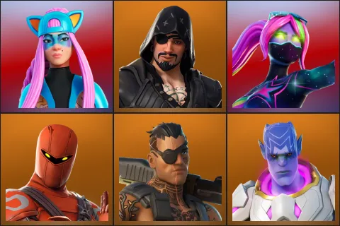 Alli, Blackheart, Galaxia, Hybrid, Joey, Kymera
