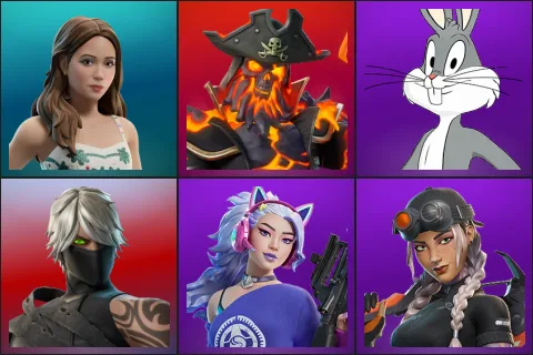 Laufey, Pyreheart, Bugs Bunny, Damon, Dasha, Elite Jules