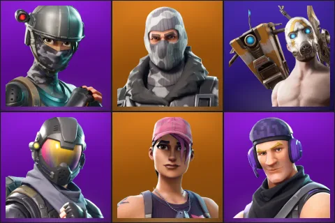 Elite Agent, Havoc, Psycho Bandit, Rogue Agent, Rose Team Leader, Sub Commander