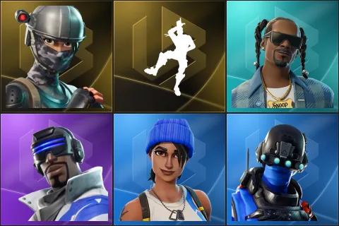 Elite Agent, Take The L, Snoop Dogg, Blue Striker, Blue Team Leader, Carbon Commando