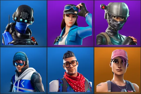 Carbon Commando, Cloud Striker, Elite Agent, Point Patroller, Prodigy, Rose Team Leader