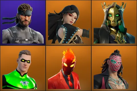 Solid Snake, Era, Hades, Hunter, Inferno, Kado Thorne