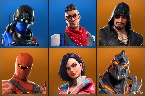 Carbon Commando, Prodigy, Blackheart, Hybrid, Rox, Ruin