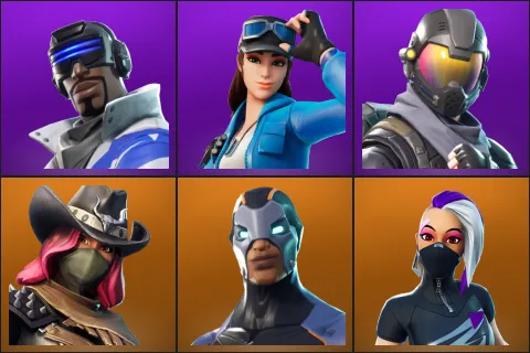 Blue Striker, Cloud Striker, Rogue Agent, Calamity, Carbide, Catalyst
