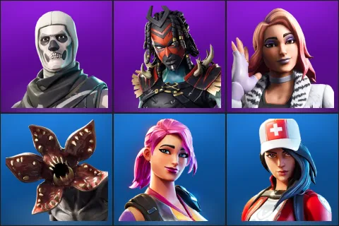 Skull Trooper, Shaman, Wilde, Demogorgon, Journey vs Hazard, Remedy vs Toxin