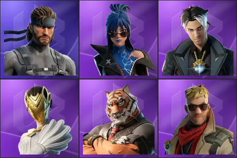 Solid Snake, Hope, Montague, Nisha, Oscar, Vengeance Jones