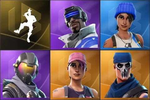 Take The L, Blue Striker, Blue Team Leader, Rogue Agent, Rose Team Leader, Warpaint