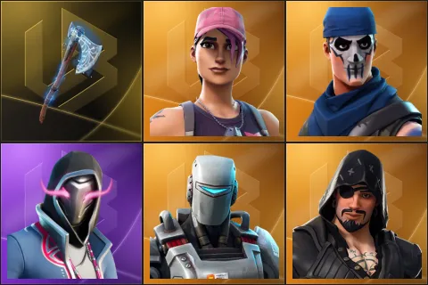 Leviathan Axe, Rose Team Leader, Warpaint, Xander, A.I.M., Blackheart