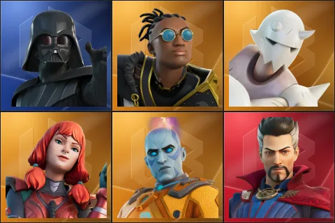 Darth Vader, Malik, Snap, The Imagined, The Origin, Doctor Strange