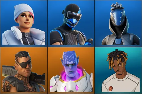 Blizzard Bomber, Fixer, Sultura, Joey, Kymera, Slayer Juice WRLD