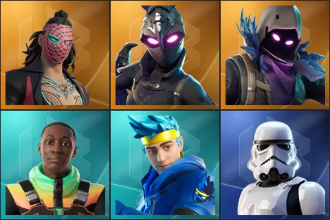 Kado Thorne, Ravage, Raven, Khaby Lame, Ninja, Imperial Stormtrooper