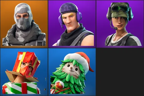 Havoc, Sub Commander, Trailblazer, Holiday Boxy, Winterfest Bushranger