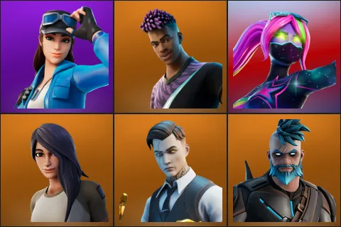 Cloud Striker, Fade, Galaxia, Gear Specialist Maya, Midas, Omegarok