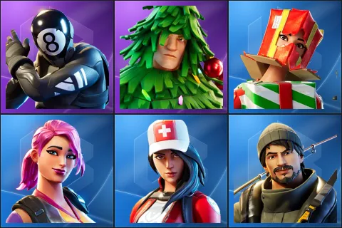 8-Ball vs Scratch, Lt. Evergreen, Holiday Boxy, Journey vs Hazard, Remedy vs Toxin, Turk vs Riptide