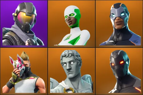 Rogue Agent, Backlash, Carbide, Drift, Love Ranger, Omega
