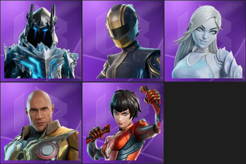 Exalted Ice King, Hairpin, Lady Windfrost, The Foundation (Reforged), The Order (Reforged)