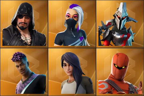 Blackheart, Catalyst, Eternal Knight, Fade, Gear Specialist Maya, Hybrid