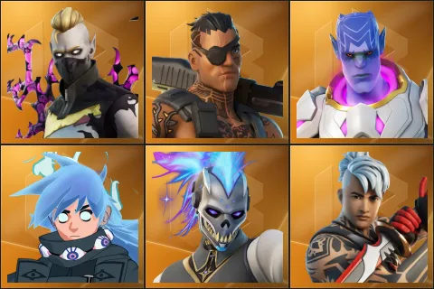 Driftwalker, Joey, Kymera, Nezumi, Renzo the Destroyer, Ronin