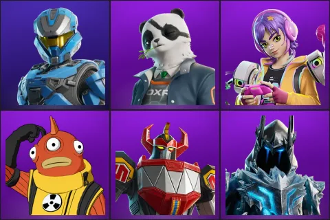 UNSC Spartan, Agent Patch, Battle Gamer Mae, Blinky Fishstick, Dino Megazord, Exalted Ice King
