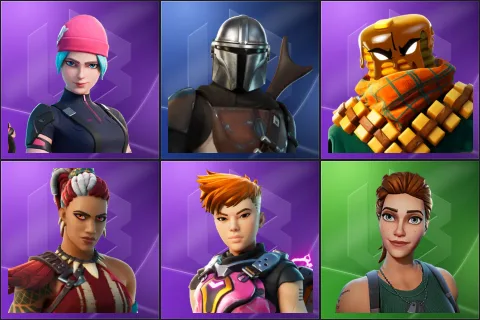 Wildcat, Mandalorian, Mancake, Mave, Reese, Pathfinder