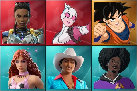 Shuri, Gwenpool, Son Goku, Chappell Roan, Die With A Smile Bruno, LBC '93 Dogg