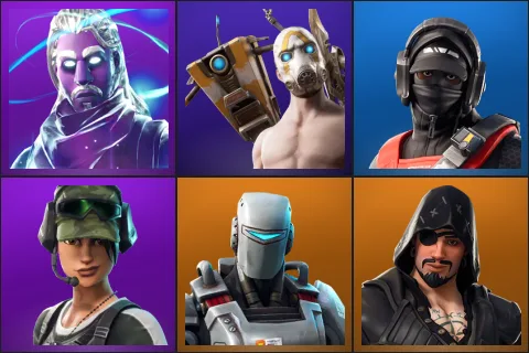 Galaxy, Psycho Bandit, Stealth Reflex, Trailblazer, A.I.M., Blackheart