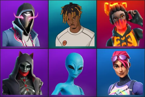 Xander, Slayer Juice WRLD, Tectonic Komplex, Felina, Human Bill, Brite Bomber
