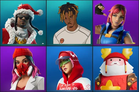 Santa Dogg, Slayer Juice WRLD, Explorer Emilie, Yulejacket, Arctic Adeline, Guff Gringle