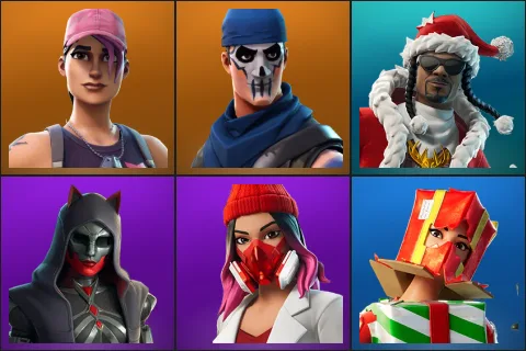 Rose Team Leader, Warpaint, Santa Dogg, Felina, Yulejacket, Holiday Boxy