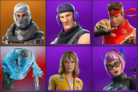 Havoc, Sub Commander, FIRE Master Kai, Gale, The Bride, Void Walker Lynx