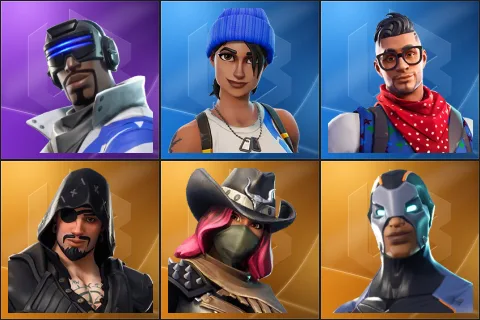 Blue Striker, Blue Team Leader, Prodigy, Blackheart, Calamity, Carbide