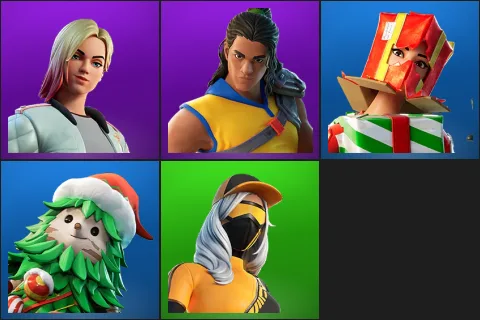 Jackie, Trailblazer Tai, Holiday Boxy, Winterfest Bushranger, Runway Racer