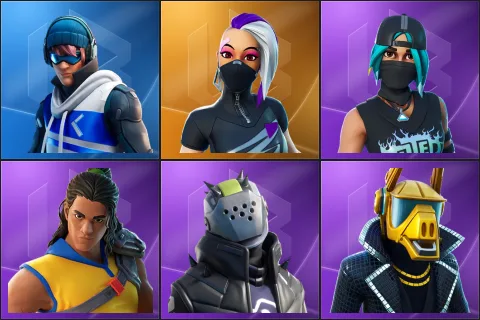 Point Patroller, Catalyst, Tilted Teknique, Trailblazer Tai, X-Lord, Y0ND3R
