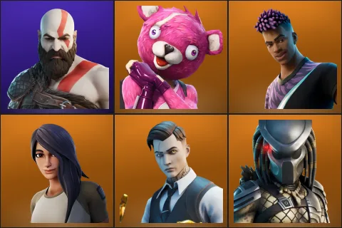 Kratos, Cuddle Team Leader, Fade, Gear Specialist Maya, Midas, Predator