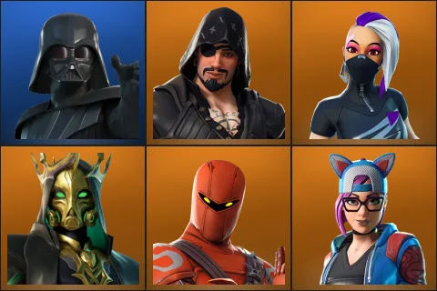 Darth Vader, Blackheart, Catalyst, Hades, Hybrid, Lynx