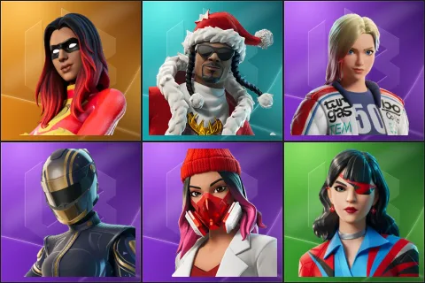 Joltara, Santa Dogg, Dueling Dragons Jackie, Hairpin, Yulejacket, Champion Siren