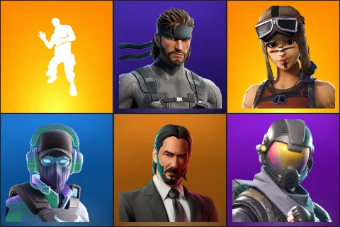 Laugh It Up, Solid Snake, Renegade Raider, Breakpoint, John Wick, Rogue Agent