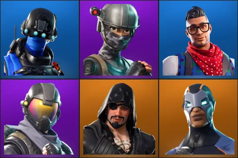 Carbon Commando, Elite Agent, Prodigy, Rogue Agent, Blackheart, Carbide